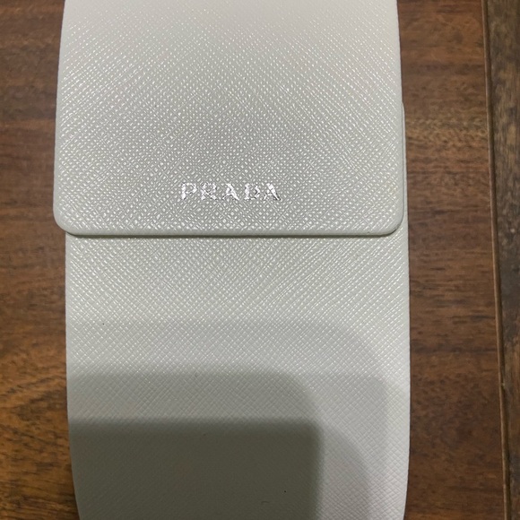 Prada Black White Silver Metal Su… - Picture 10 of 11